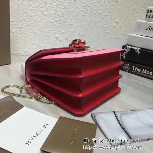 BVLGARI寶格麗 專櫃最新 閃電吊墜限量款 小牛皮三層風琴包 可手提肩背斜挎 B286999 FYD1429